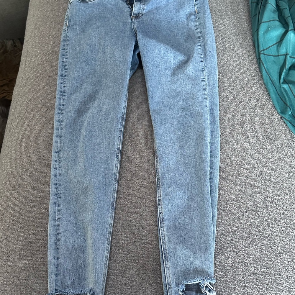 Rag & Bone Light Blue Ankle Jeans